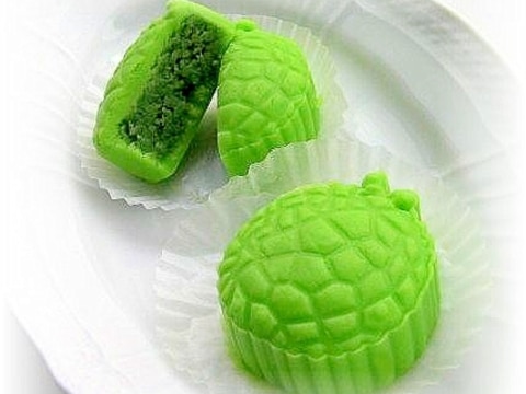 かき氷シロップde甜瓜(メロン)米月餅